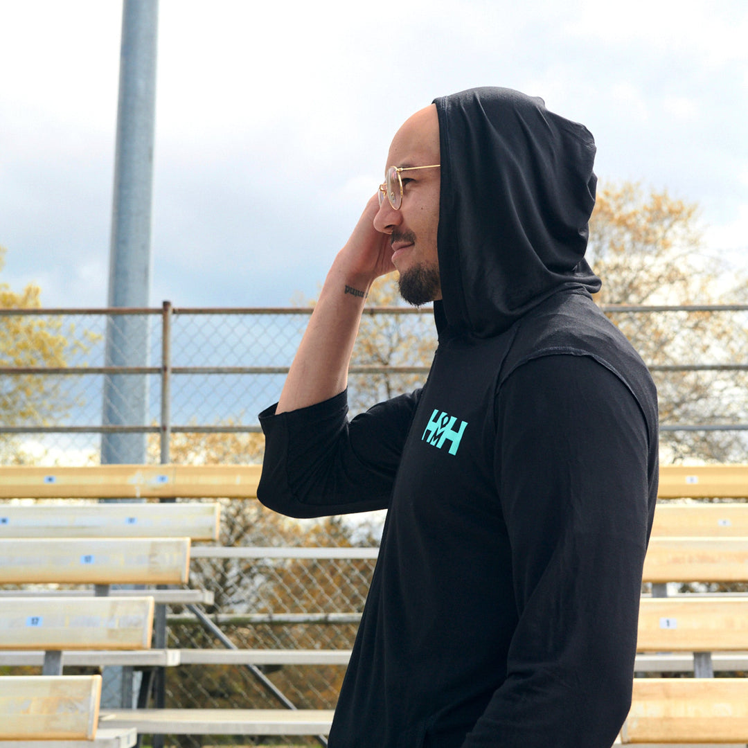 3/4 Jersey Hoodie